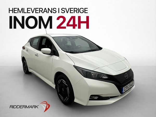 Nissan Leaf 39 kWh Acenta Kamera Rattvärme CarPlay Adaptiv-F - 2022