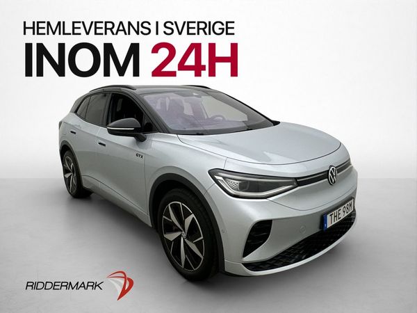 Volkswagen ID.4 GTX 77 kWh 4Motion Dragkrok Kamera Navi MOMS - 2023
