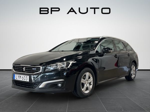 Peugeot 508 SW 1.6 BlueHDi 120 8v EAT Nyservad Sensorer Bluetooth - 2015