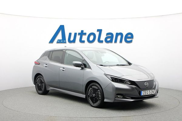 Nissan Leaf Connecta, 40 kwh, 360°, Navi, Adaptiv, BLIS 150hk - 2022