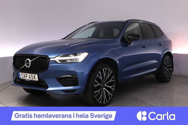 Volvo XC60 Recharge T8 AWD R-design B&W Drag Pano Elstol HUD - 2021