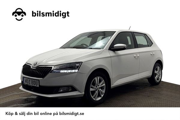 Skoda Fabia 1.0 TSI Aut Ambition Högerstyrd P-Sens AppConnect 95hk - 2021