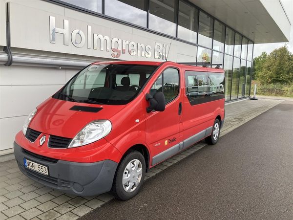 Renault Trafic Drag Värmare Låga Mil 8 Sits | Ränta 1,99% - 2013