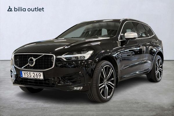 Volvo XC60 D4 AWD R-Design 190hk Navi BLIS P-värm VOC Elstol 360° - 2018