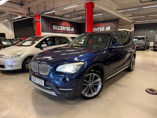 BMW X1 xDrive28i Aut Drag PDC Skinn 245hk Euro6 Ny servad SoV - 2013