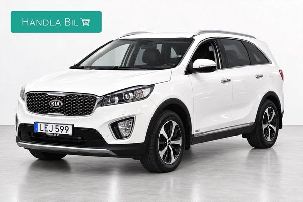 Kia Sorento 2.2 CRDi AWD 7-sits Business P-värm Skinn B-kam Dragkro - 2016