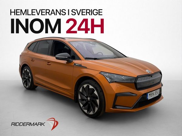 Skoda Enyaq iV AWD 265hk iV80x Drag Pano Alcantara Canton - 2023