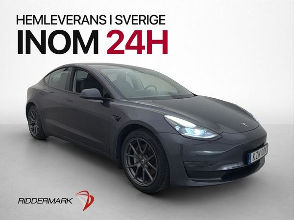Tesla Model 3 Long Range AWD Svensksåld MOMS Panorama - 2021