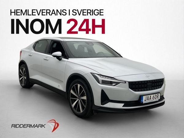 Polestar 2 Standard Range Single Motor Plus Värmepump Pano - 2022