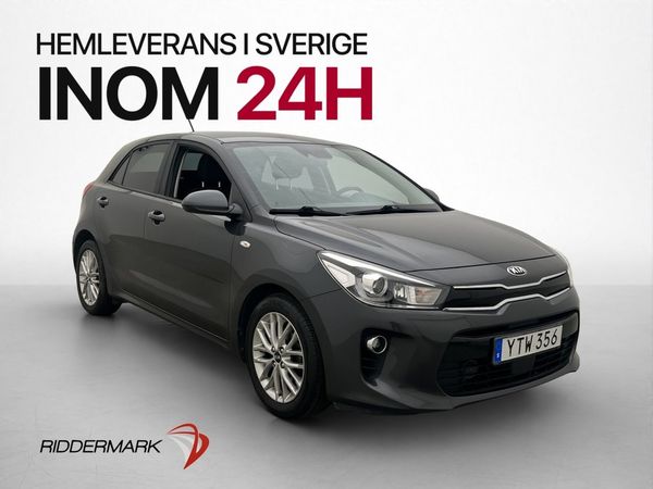 Kia Rio GLS 84hk Kamera Rattvärme Sätesvärme Farthållare - 2019