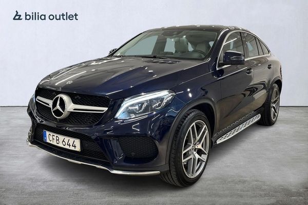 Mercedes GLE350 d 4MATIC Coupé AMG Line / Pano / 360 / Drag / Skinn - 2018