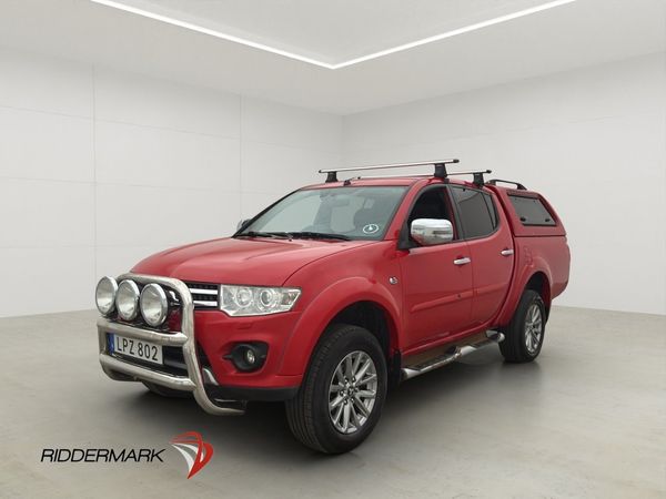 Mitsubishi L200 2.5 4x4 178hk Drag Skinn Lastsläde Kåpa Moms - 2015
