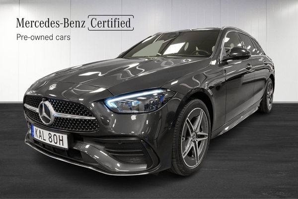 Mercedes C300 T d e 4MATIC 9G-Tronic AMG Line Dragkrok - 2024