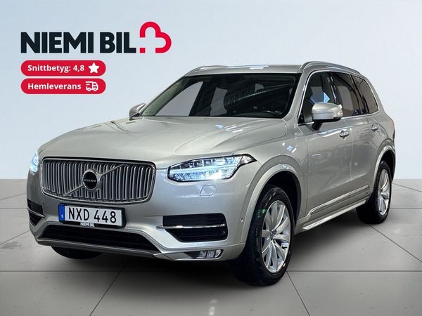 Volvo XC90 7Sits D5 AWD Aut Inscription Drag Cockpit Värmare S&V - 2016