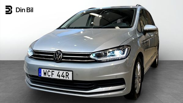 Volkswagen Touran TSI150 DSG 7 Sits Drag/P-värmare - 2025