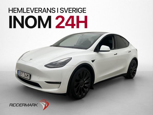 Tesla Model Y Performance Svensksåld Dragkrok MOMS - 2024