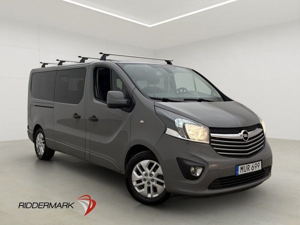 Opel Vivaro Kombi Lång Värmare Drag B-Kamera 9-Sits 1-Ägare - 2016