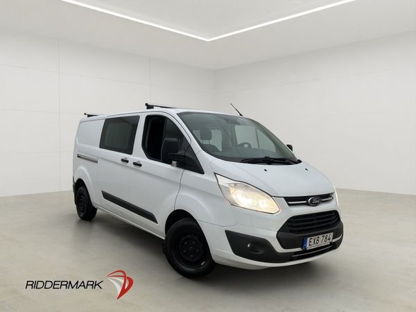 Ford Custom CrewVan L2 Ny-Kamrem Värmare Dragkrok B-Kamera - 2017