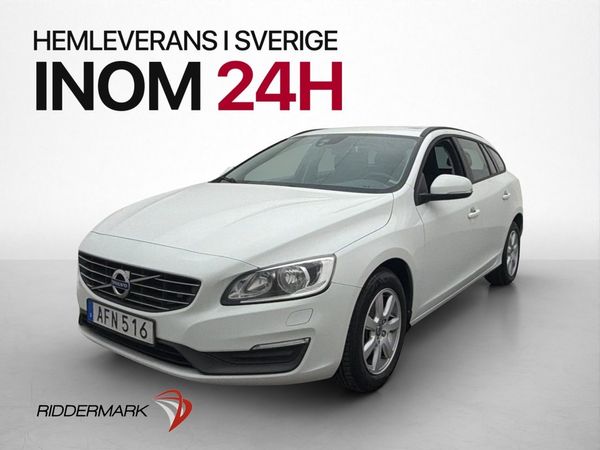Volvo V60 T3 150hk Limited Edition En-brukare Värmare - 2014