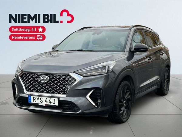 Hyundai Tucson 4WD N-Line SoV-Däck/360/KRELL/Psens/Drag/Elstol/Värmare - 2019