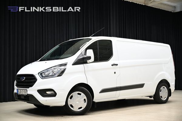 Ford Transit Custom 130HK L2 Automat|Inredd|Drag|Värmare|NyKamrem - 2023