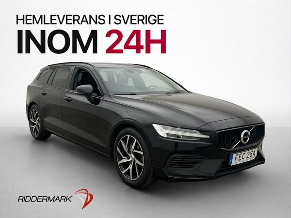 Volvo V60 T6 AWD Momentum Drag Värmare Sensorer Halvskinn - 2020