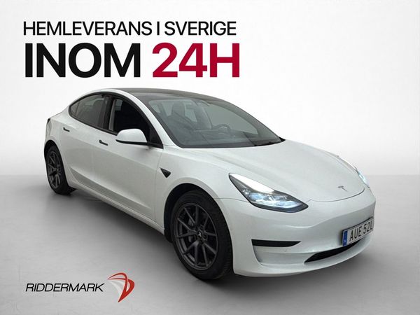 Tesla Model 3 Standard Range Plus Autopilot Pano Två-Brukare - 2021