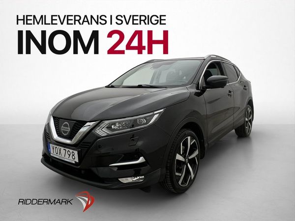Nissan Qashqai 1.2 DIG-T 115hk Tekna Pano 360° Navi Keyless - 2017