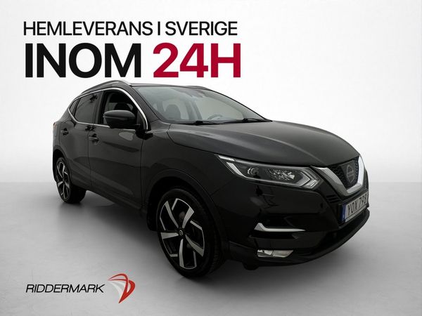 Nissan Qashqai 1.2 DIG-T 115hk Tekna Pano 360° Navi Keyless - 2017