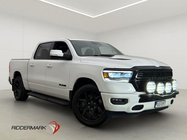 Dodge Ram 1500 Sport Night V8 4x4 L-Släde HUD Skinn H/K Moms - 2022