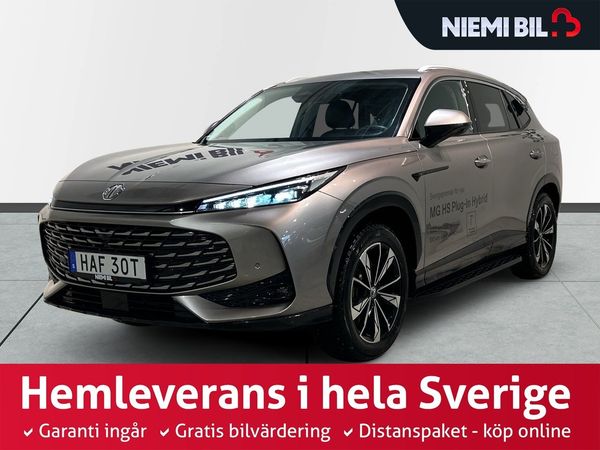 MG EHS HS PHEV Luxury 7års-Garanti Skinn 360° Lagerbil 0% Ränta - 2024