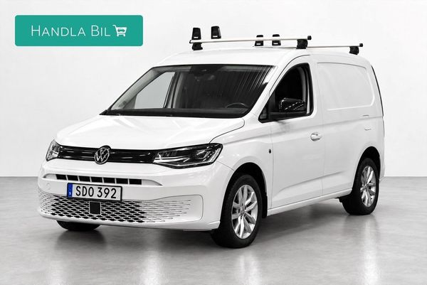 Volkswagen Caddy Cargo 2.0 TDI Inredd 1-brukare D-värm Moms Drag - 2022