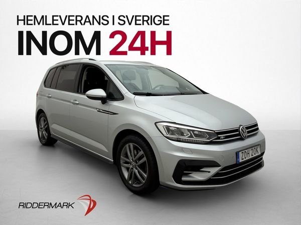 Volkswagen Touran 2.0 TDI R-Line 7-Sits D-Värm Kamera Drag - 2021