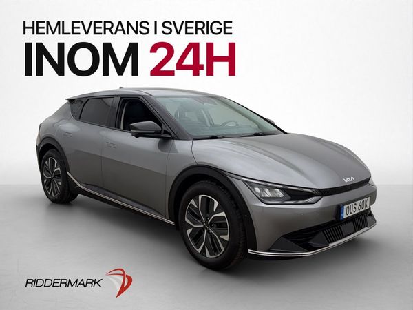 Kia EV6 77.4 kWh Plus 360° Kamera Navi Skinn Dragkrok MOMS - 2023