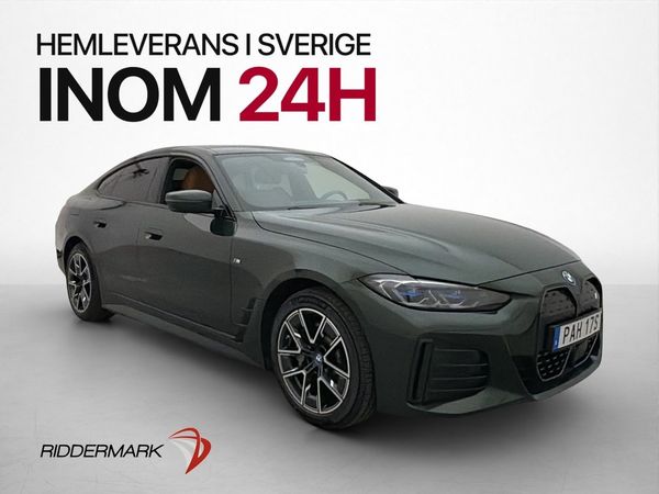 BMW i4 eDrive40 Gran Coupé 340hk M Sport HiFi Laser 360 Drag - 2024
