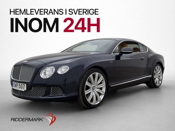 Bentley Continental 6.0 W12 575hk Luftfjädring Massage - 2013