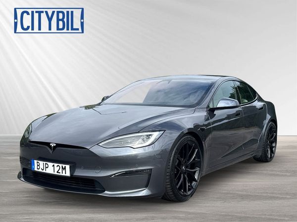 Tesla Model S Plaid 1020hk - FSD - 21" TSR Flow - Yoke - 2730 mil - 2023