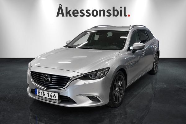 Mazda 6 Wgn A6 2.2 AWD Optimum 175 hk LÅG SKATT - 2016