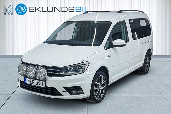 Volkswagen Caddy Maxi Life 2.0 TDI 4Motion 7-sits Dragkrok Automat - 2016