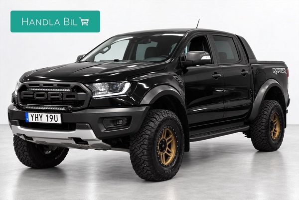 Ford Ranger Raptor 4x4 Diff D-värm Släde B-kam Moms Höjd - 2021