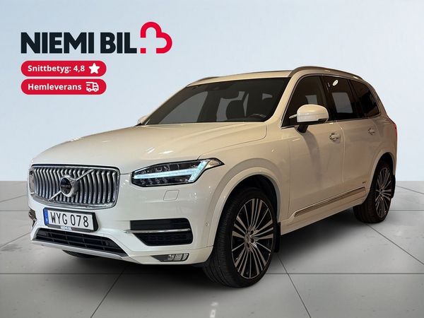 Volvo XC90 7-sits D5 AWD Inscription Drag Mvärme Luftfjäd 360° S&V - 2019