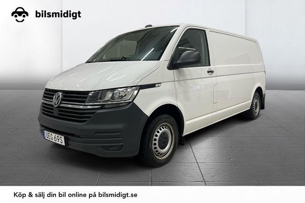Volkswagen Transporter T32 2.0 TDI 4M L2 Drag Inredd Kamera MOMS 150hk - 2021