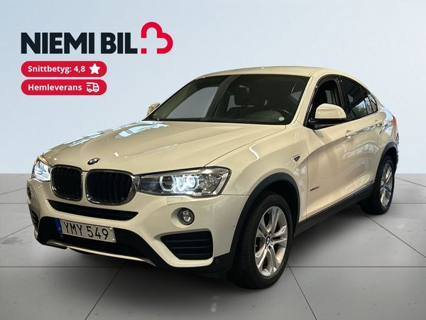 BMW X4 xDrive20d Aut SoV/Värmare/Drag/HiFi/Farthållare - 2017