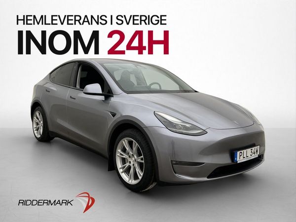 Tesla Model Y Long Range AWD Svensksåld Dragkrok Panorama - 2024