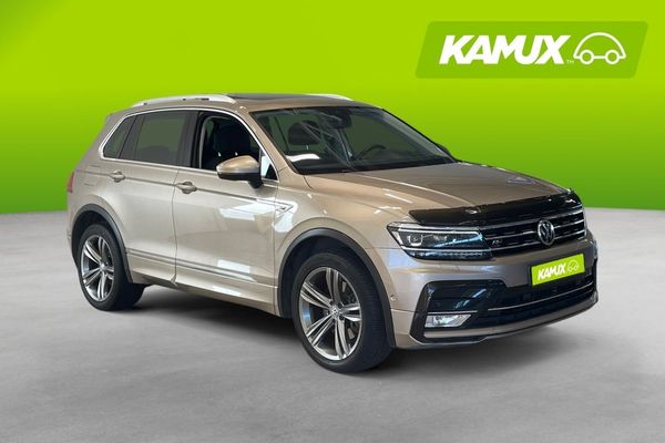 Volkswagen Tiguan 2.0 TDI 4M R-Line Pano HuD Kamera Värmare Drag - 2017