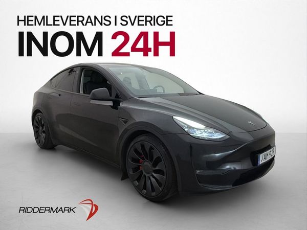 Tesla Model Y Performance MOMS Drag HW3 Värmepump Matrix - 2023