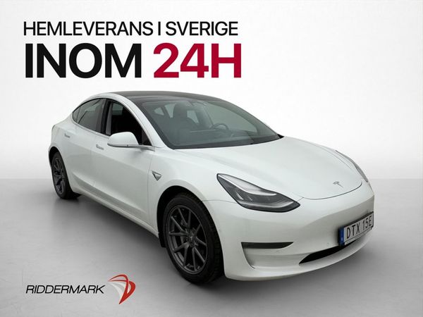 Tesla Model 3 Long Range AWD Pano Kamera Skinn Navi AP - 2020