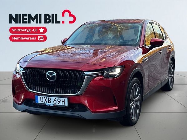 Mazda CX-60 PHEV 10-Årsgaranti/HuD/Drag/SoV-Däck/Rattvärm/Kamera - 2022