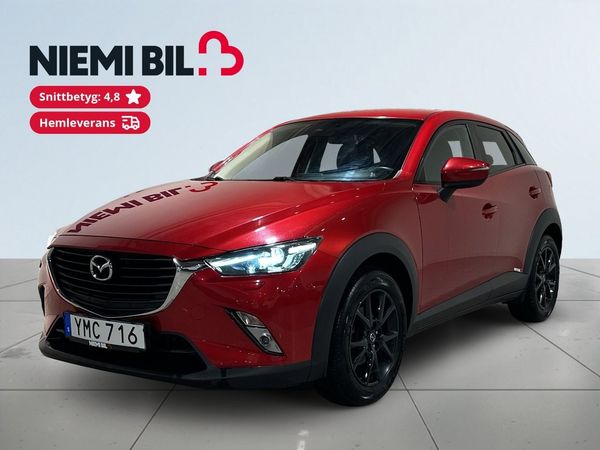 Mazda CX-3 2.0 SKYACTIV-G Mvärm Rattvärme Psens GPS Kamkedja SoV - 2018