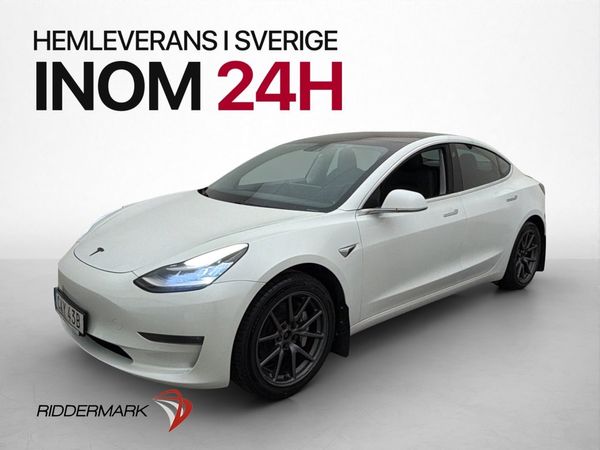 Tesla Model 3 Long Range AWD 440hk Autopilot Drag Pano - 2020